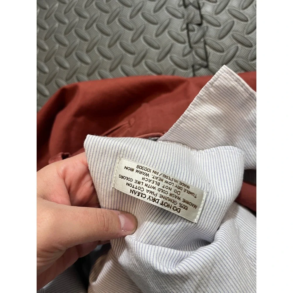 NWT Peter Millar Mens Flat Front Twill Pants Chinos MF15B84 Foliage Mens 34‎